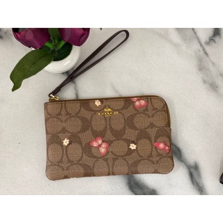 กระเป๋า Coach 2972 Small Wristlet คล้องมือ แท้💯 ส่งฟรี