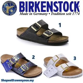 Birkenstock Men/Women Classic Cork Slippers Beach Casual shoes Arizona series 35-46