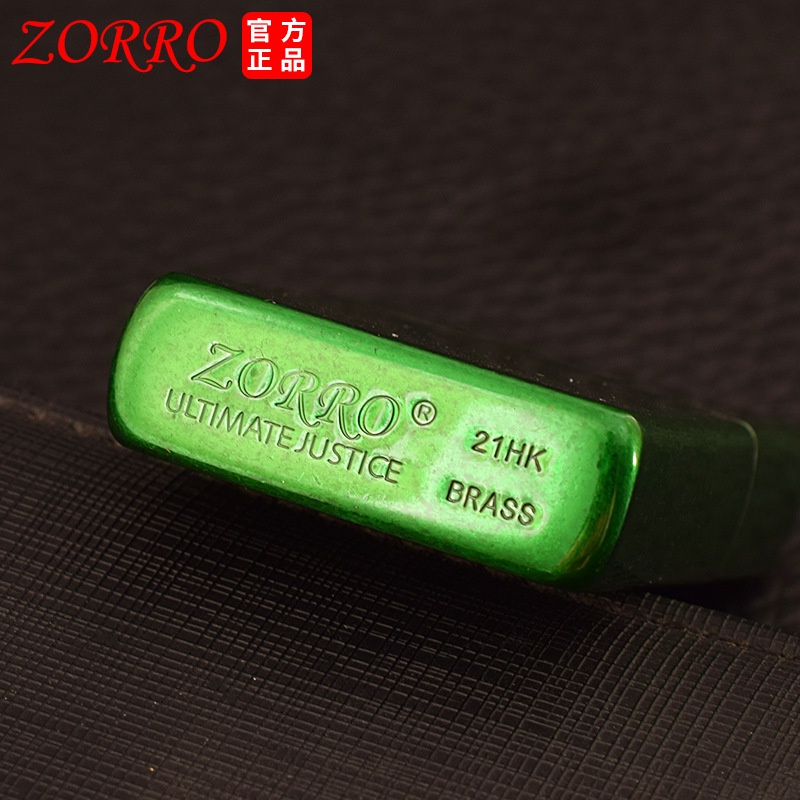 zorro-น้ำมันก๊าดไฟแช็กน้ำแข็งประเภทกลิ้งรูปแบบถนนสร้างสรรค์บุคลิกภาพเก่าบดล้อย้อนยุคผู้ชายของขวัญไฟแช็ก