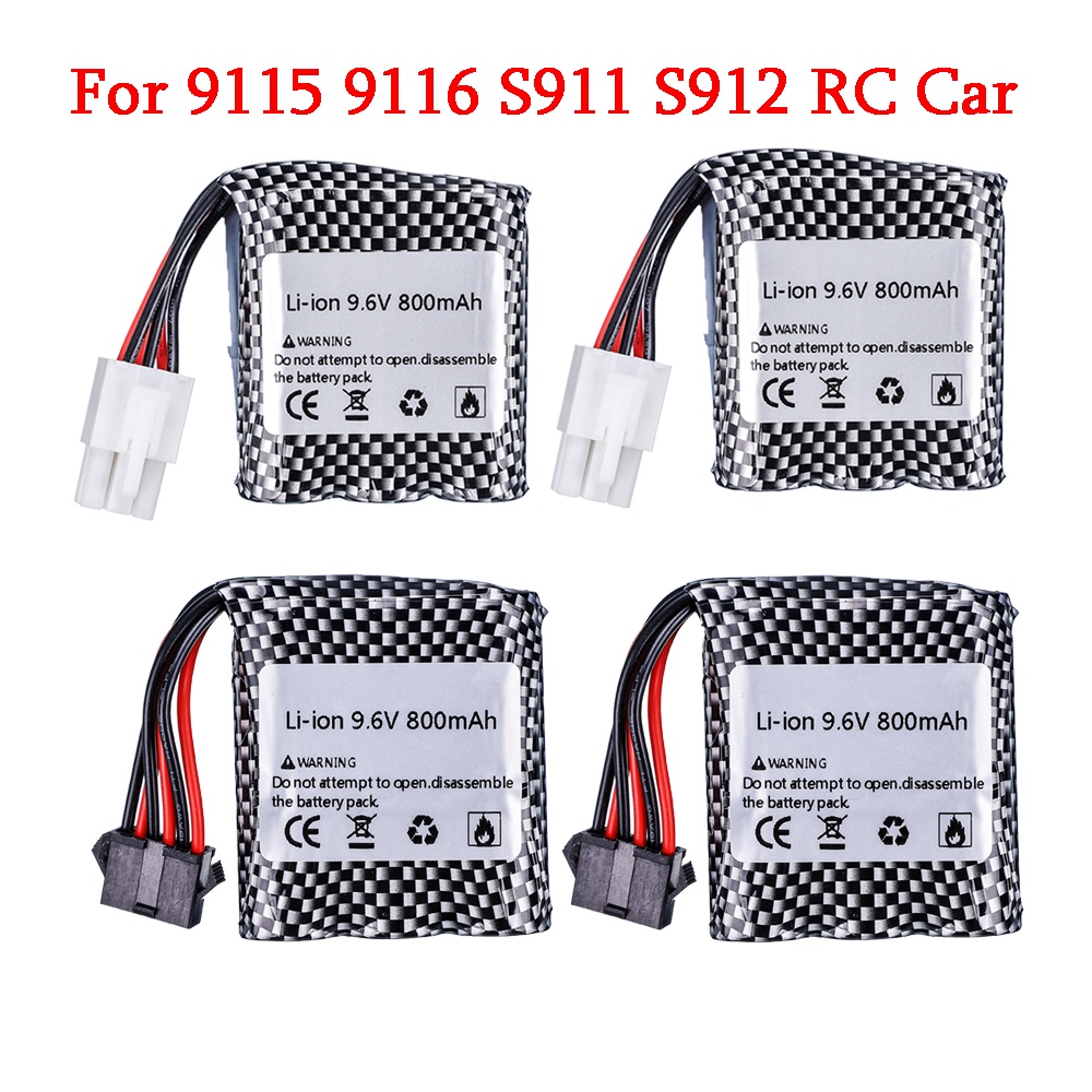 Fytoo 2-Pack 9.6V 800mAh Battery For RC Cars - Compatible With S911, S912, 9115, 9116, 9120 Models | High-Speed Off-Road Vehicle Replacement Battery - View #5