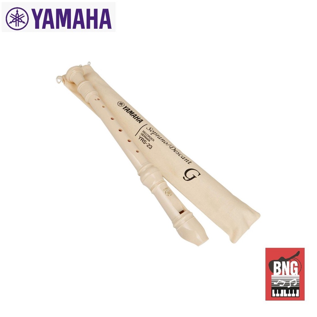 yamaha-ขลุ่ย-recorder-รุ่น-yrs-23-g-สีขาวงาช้าง-ขลุ่ยรีคอร์ทเดอร์ยามาฮ่าสุดฮิต