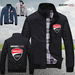 สินค้า Ducati jacket เสื้อแจ็คเก็ตลำลองผู้ชายแฟชั่นอินเทรนด์