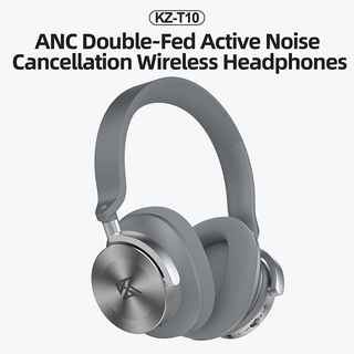 KZ T10 Bluetooth 5.0 Headphones Active Noise Cancelling Wireless music Headset Earphones Earbuds  IEM kz eds edx zex zs10