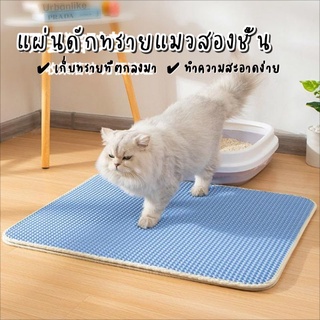 ภาพหน้าปกสินค้า4PETS แผ่นดักทรายแมวสองชั้น พรมดักทราย 4 ขนาด ทนทาน หนา 1.5 cm ที่เกี่ยวข้อง