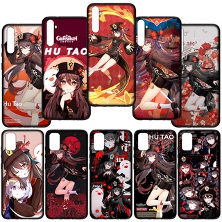 เคสโทรศัพท์ซิลิโคนนุ่ม ลาย Genshin Impact Hu Tao HuTao สําหรับ Samsung Galaxy A12 A20 A30 A20S A30S A50S A50 EC110