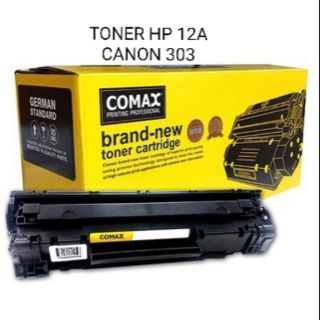 COMAX ตลับหมึกเลเซอร์ HP Q2612A/CANON 303 - Black