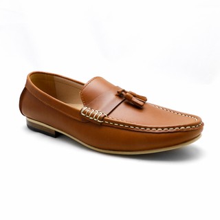 classic tassel loafer oil toffee tan