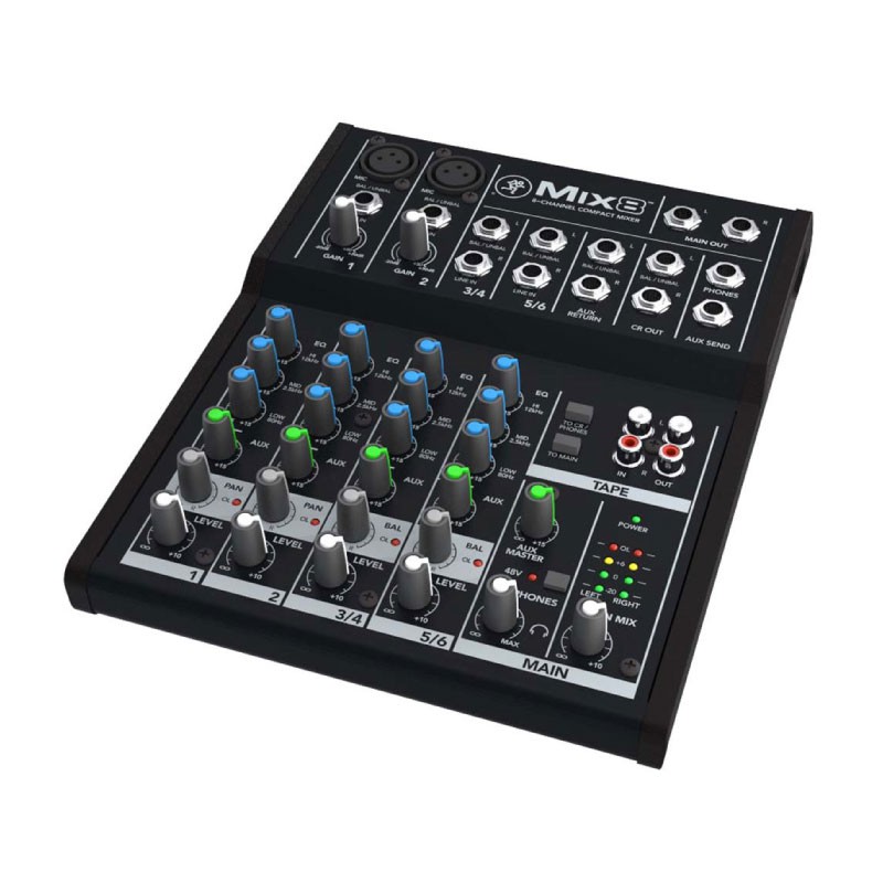 mackie-mix-series-mix8-8-channel-mixer-รับประกันศูนย์-1-ปี