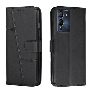 New เคสโทรศัพท Infinix NOTE 12 G96 NOTE12 G88 HOT 12 Play 12i  HOT12 NOTE 11 PRO 11S Case Flip Wallet Card Holder PU Calfskin Leather Kick Stand Shockproof Back Cover เคส NOTE12