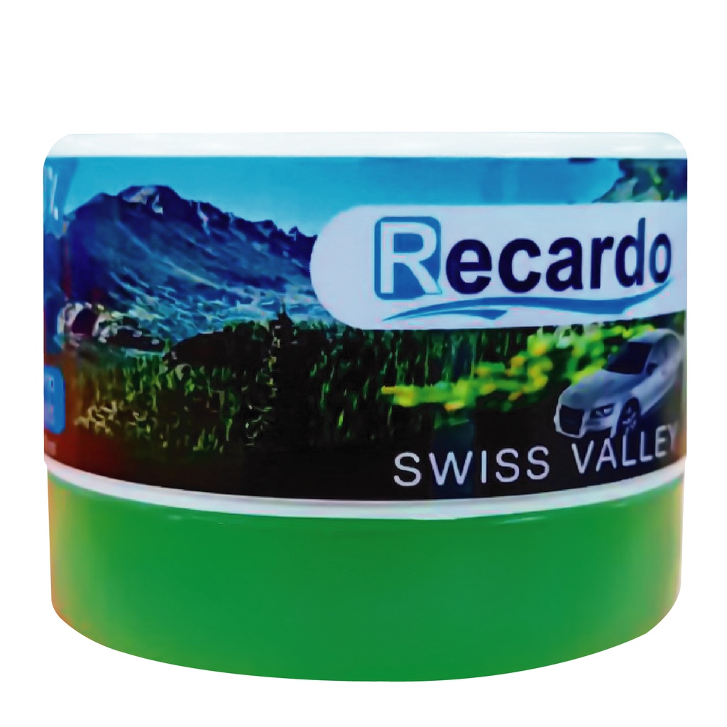 Recardo Gel Air Freshener Swiss Valley (เจลปรับอากาศ รีคาร์โด) | Shopee ...