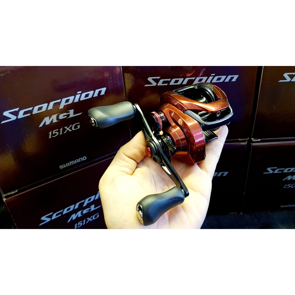 รอก-shimano-scorpion-mgl-รอกเบทหยดน้ำ-รอก-ชิมาโน่