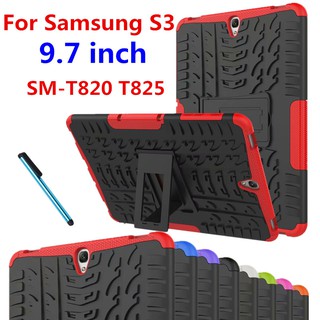 เคสซิลิโคนกันกระแทกสําหรับ Samsung Galaxy Tab S3 9 . 7 Sm - T820 T825