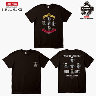 เสื้อยืด ลายการ์ตูนอนิเมะ ONE PIECE WORLD GOVERNMENT THE FIVE ELDERS GOROSEI V2