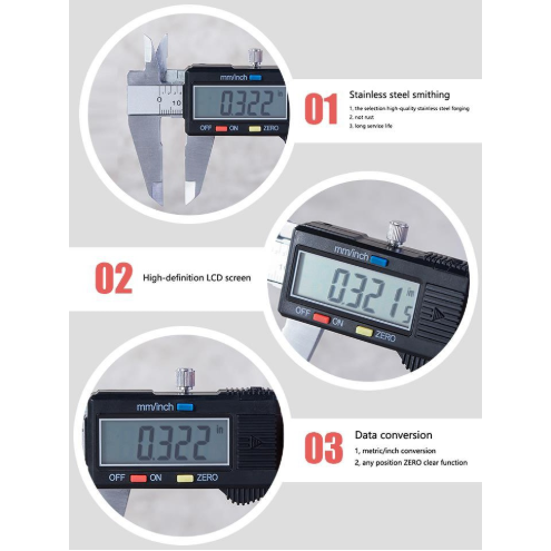 เวอร์เนียดิจิตอล-ตัวเครื่องโลหะ-เครื่องมือวัดเวอเนียร์-digital-vernier-caliper