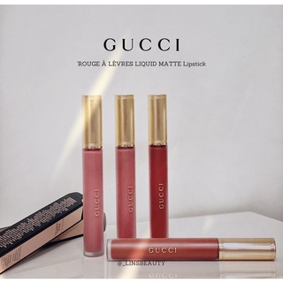 แท้ป้ายไทย+king power💄 Gucci ลิปสติก Rouge a levres Liquide Mat 6.5 ml รุ่นใหม่ล่าสุด