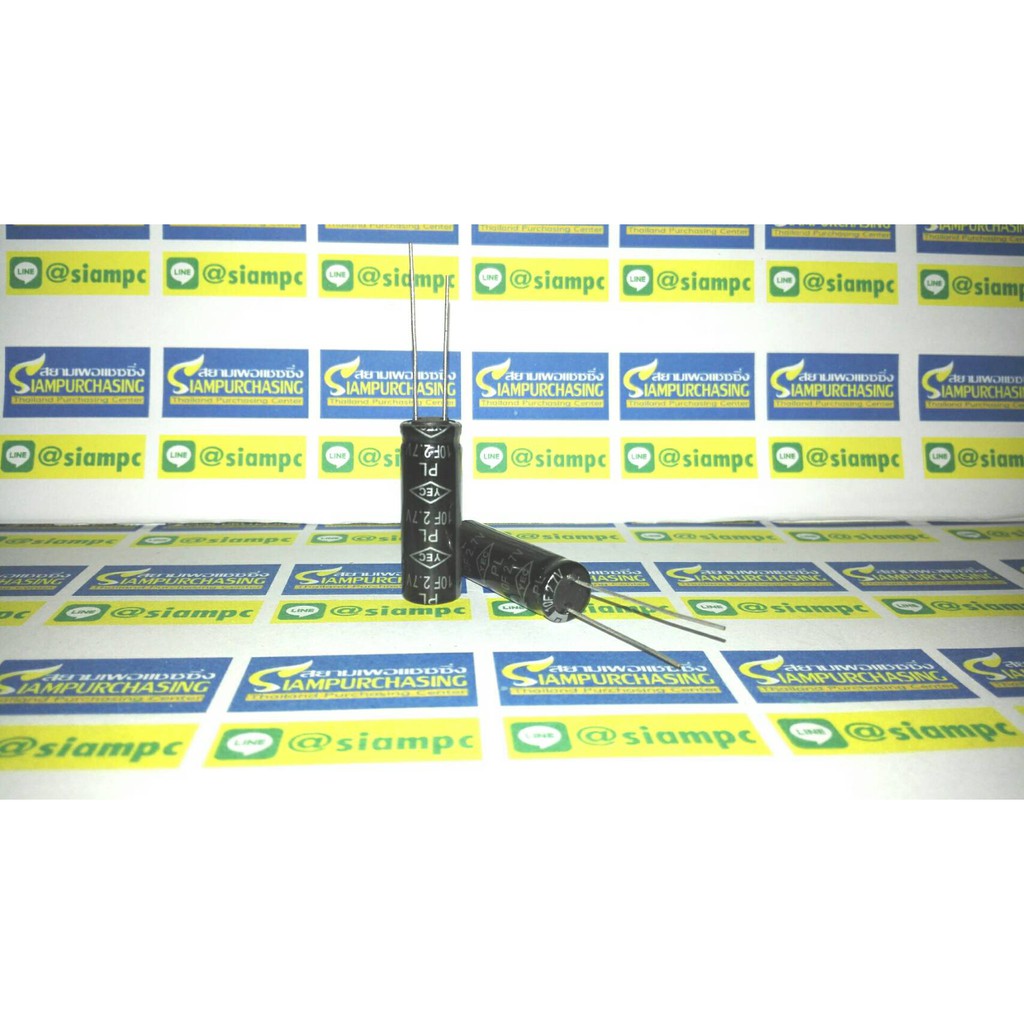 (จำนวน 1ชิ้น) 10F 2.7V YEC SIZE 10X30MM. SUPER CAPACITOR 10ล้านไมโคร ...