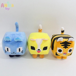 【Anna】【READY STOCK】Pet Simulator X Cat Big Games Cat Plush Toys Pixel Pets Stuffed Animals Tiger【Gift For Kids Children 】