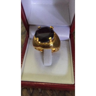 ขายแหวนพลอยสังเคราะห์สีดำสวยมากตัวเรือนหนาชุบทองราคา 499 บาทจัดส่งฟรี em เอสโปรโมชั่นถึงสิ้นเดือนนี้เท่านั้น