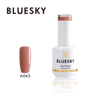 สีเจล Bluesky gel polish A43 สีน้ำตาล