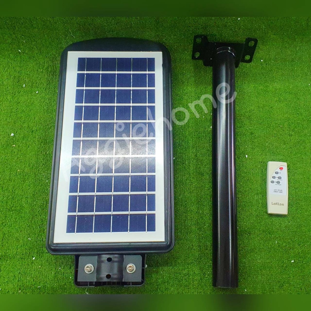 lekise-โคมไฟถนนโซล่าเซลล์-led-solar-street-light-with-smart-sensor-แสงสีขาว-โคมไฟ-พร้อมรีโมท