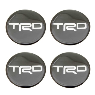 60mm. สติกเกอร์ TRD สติกเกอร์ติดดุมล้อ สติกเกอร์เรซิ่น กว้าง 60 มิล.(6เซนติเมตร)