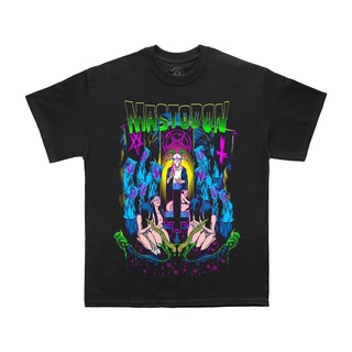 เสื้อยืดสีขาวMastodon - เสื้อยืด พิมพ์ลาย UNHOLY CEREMONY STITCH SUPPLY UNOFFICIAL MERCH พรีเมี่ยมS-4XL