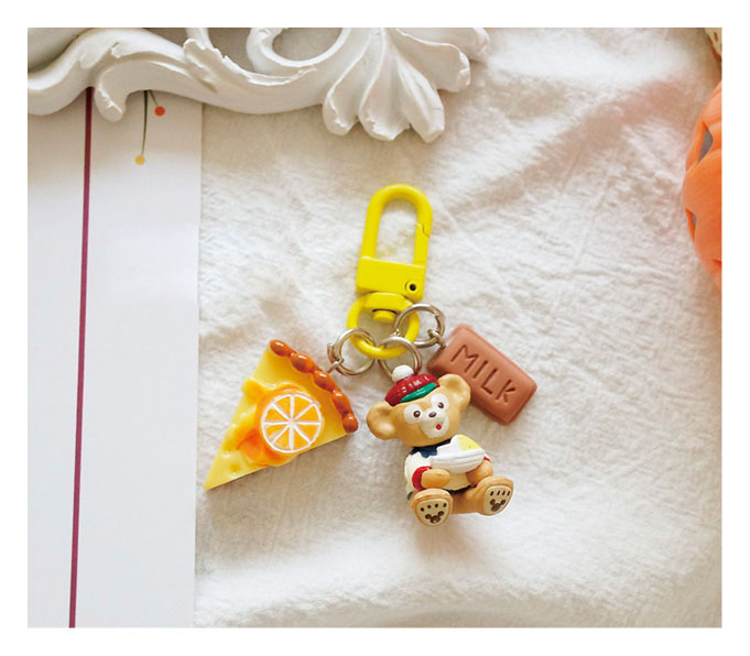 disney-little-rabbit-พวงกุญแจห้อยจี้การ์ตูน-disney-stellalou-duffy-bear