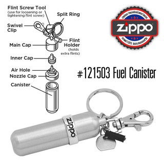 ภาพขนาดย่อของภาพหน้าปกสินค้า121503 Zippo Fuel Canister (ถังน้ำมันสำรอง) จากร้าน zippothailand บน Shopee ภาพที่ 2