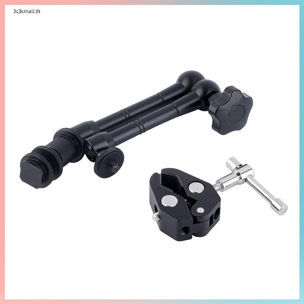 ส่วนลดใหญ่-11-articulating-magic-arm-super-clamp-crab-plier-clip-for-camera-monitor