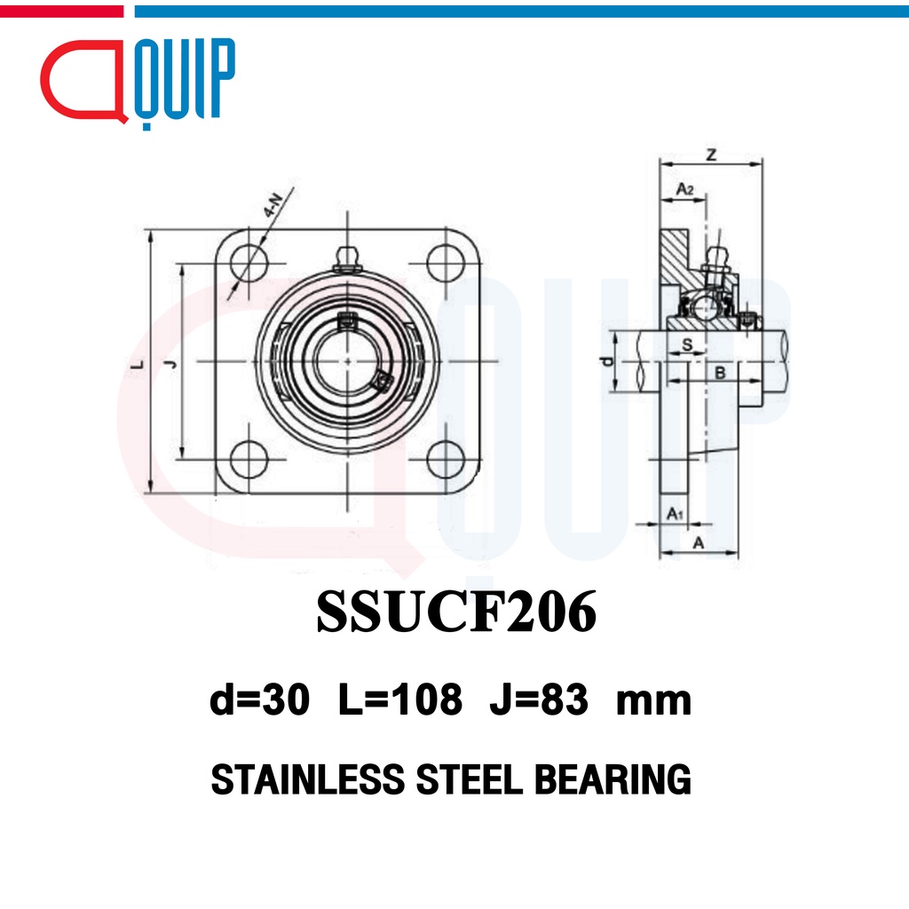 ssucf206ehb-ldk-ตลับลูกปืนตุ๊กตา-สเตนแลส-sucf206ehb-stainless-steel-bearing-ssucf206-ehb