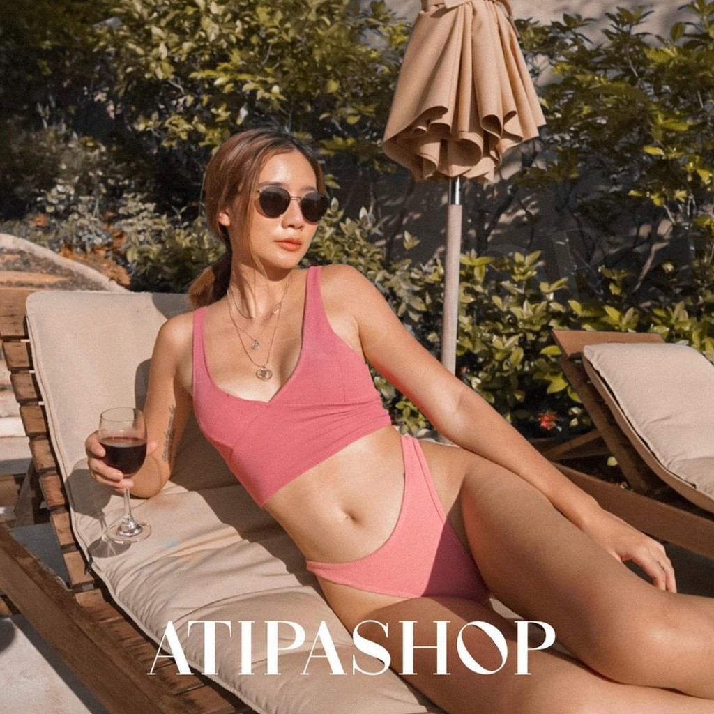 ภาพหน้าปกสินค้าAtipashop - Panties ผ้าร่อง กางเกงบีกีนี่ ทรงสวย ใส่ไปทะเล