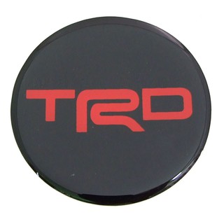 ราคาต่อ 2 ดวง 60mm. สติกเกอร์ TRD Sports ทีอาร์ดี สติกเกอร์เรซิน sticker rasin 60 mm. (6 cm.)