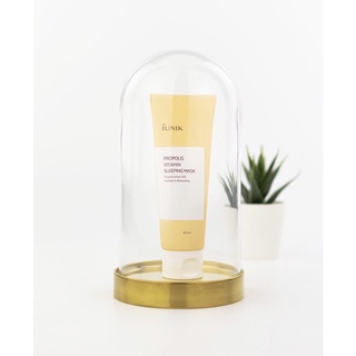 #กดรอเลยของกำลังเข้าไทย )#IUNIK propolis sleeping mask  60ml