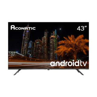 ลดท้าฝน Flash sale 8/7 12.00 น. [2022 New Android TV] Aconatic LED FHD 43HS600AN 43 นิ้ว แอลอีดี แอนดรอยด์ ทีวี (รับประกัน 3 ปี) FramelessTV, Voice Contral , Android TV
