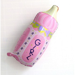 ลูกโป่งขวดนมเด็กหญิง Bottle Girl Balloon ขนาด 33*79cm