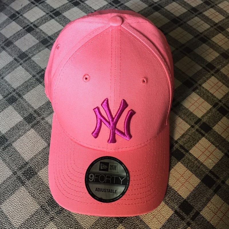 พร้อมส่ง-new-era-9forty-pink-cap