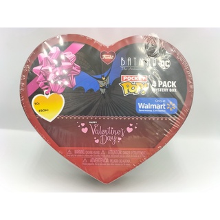 4 Pack Funko Pop Mystery Pocket Valentines Day Batman