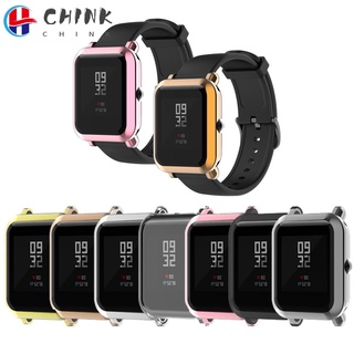 CHINK Amazfit Bip 1s/ Bip U Smart Watch Protector Shell Frame Screen PC Protection Full Coverage Case Cover
