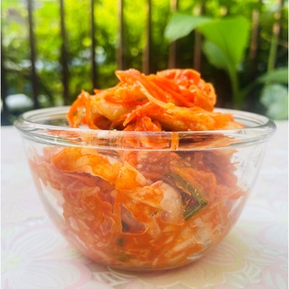 กิมจิ โฮมเมด (สูตรดั้งเดิม ไม่เจ) Kimchi Homemade by Mom Made