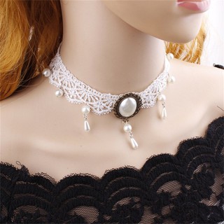 ภาพหน้าปกสินค้าCollar Steampunk New Lady Chosen Hot Retro Fashion Jewelry Gothic Choker Lace Necklace ซึ่งคุณอาจชอบราคาและรีวิวของสินค้านี้