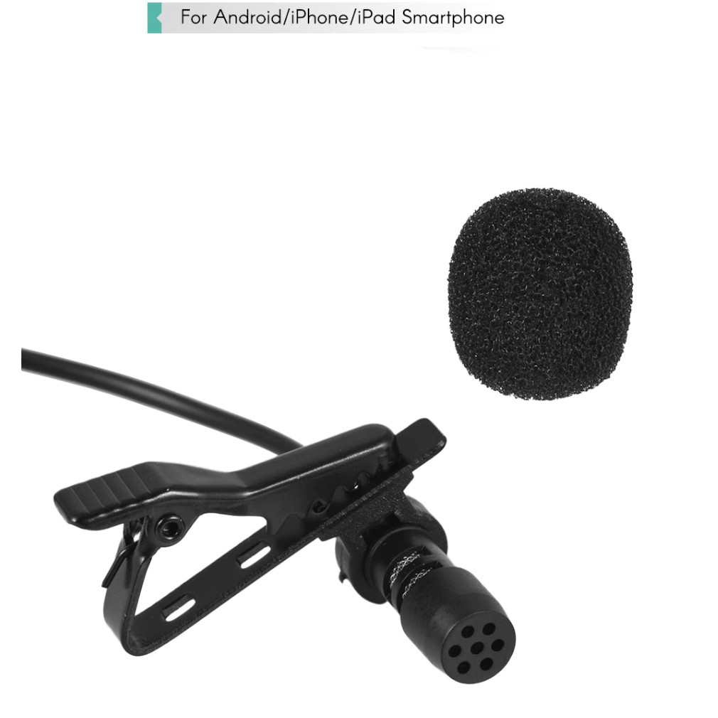 3-5-มินิแบบพกพาไมโครโฟนคอนเดนเซอร์-clip-on-lapel-lavalier-ไมโครโฟน-mikrofo-microfon-สำหรับโทรศัพท์สำหรับแล็ปท็อป