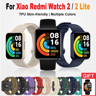 ภาพหน้าปกสินค้าสายนาฬิกาข้อมือซิลิโคนสําหรับ Xiaomi Redmi Watch 2 Lite / Redmi Watch 2 ที่เกี่ยวข้อง
