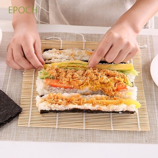 EPOCH DIY Sushi Roll Maker Japanese Food Kitchen Tool Sushi Mat Portable Cooking Paddle Onigiri Bamboo Home Rice Spoon