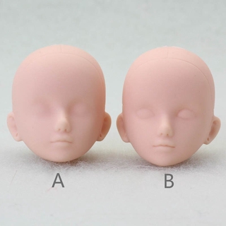 หัวตุ๊กตาบาร์บี้ แบบนิ่ม สําหรับบ้านตุ๊กตา 1/6 BJD