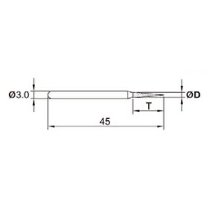 diamond-mounted-points-3mmx30pcs-หัวเจียรเพชร-แกน-3mm