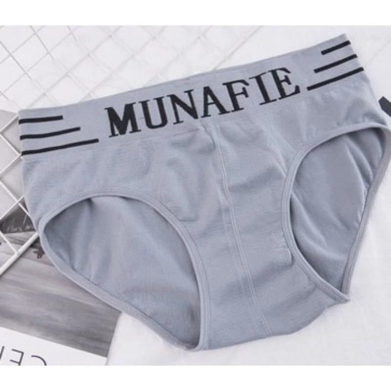 ภาพสินค้า071 ไม่มีถุง Boxerชาย แบรนด์Munafie ขอบตัดสี ผ้านิ่มใส่สบาย ไม่อึดอัด จากร้าน cok.popular บน Shopee ภาพที่ 7