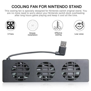 ภาพขนาดย่อของภาพหน้าปกสินค้าDOBE Cooling Fan for Nintendo Switch (พัดลม Nintendo Switch)(พัดลมระบายความร้อน switch)(Dobe)(NSW Switch Cooling Fan) จากร้าน phungzzz บน Shopee