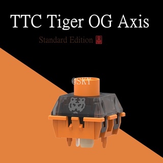 【พร้อมส่ง】TTC Tiger Og Axis Standard Edition สวิตช์คีย์บอร์ด เพลาทริกเกอร์รีบาวด์ Og Version Of The Set
