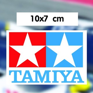 สติกเกอร์ Tamiya 10x7 cm  19 บาท