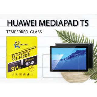 ฟิล์มกระจก Huawei MediaPad T5 แบบเต็มจอ ยี่ห้อStartec คุณภาพดี ทัชลื่น ปกป้องหน้าจอได้ดี ทนทาน แข็งแกร่ง ใสชัดเจน